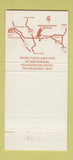 Matchbook Cover - Pleasanton Hotel CA 30 Strike