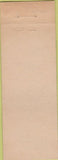 Matchbook Cover - Oyster Bay Restaurant Charleston SC Marion Square