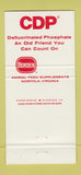 Matchbook Cover - CDP Borden Feed Norfolk VA 30 Strike