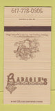 Matchbook Cover - Radagin's Hyannis Regency Inn MA 30 Strike