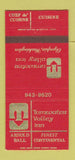 Matchbook Cover - Tumwater Valley Inn Olympia WA 30 Strike