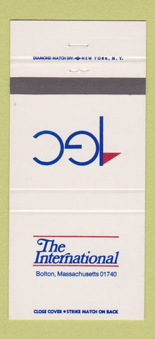 Matchbook Cover - The International Golf Boston MA 30 Strike