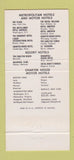 Matchbook Cover - The Somerset Hotel Boston MA 30 Strike