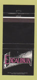 Matchbook Cover - Excalibur Southfield MI 30 Strike