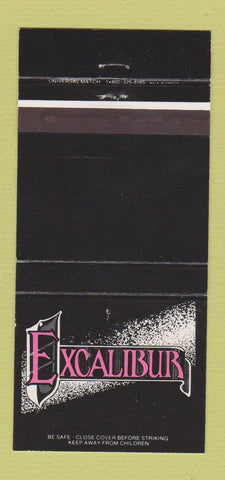 Matchbook Cover - Excalibur Southfield MI 30 Strike