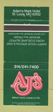 Matchbook Cover - Adam's Mark Hotel St Louis MO 30 Strike