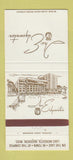 Matchbook Cover - The Edgewater Hotel Lake Mendota Madison WI 30 Strike