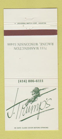 Matchbook Cover - J Trump's Racine WI WEAR 30 Strike