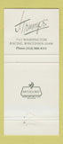 Matchbook Cover - J Trump's Racine WI WEAR 30 Strike