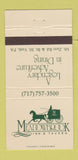 Matchbook Cover - Meadowbrook Inn Tavern York PA 30 Strike
