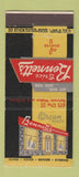 Matchbook Cover - Brice Bennett's Denver Colorado Organ Music 30 Stick