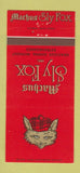 Matchbook Cover - Machus Sly Fox Birmingham Lansing MI 30 Strike