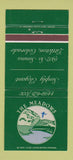 Matchbook Cover - The Meadows Restaurant Littleton Colorado 30 Strike