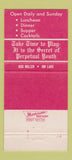 Matchbook Cover - The Mallard Inn Moorestown NJ STAINED 30 Strike