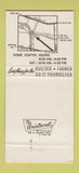 Matchbook Cover - John Myers Building Supply York Dallastown PA WEAR 30 Strike