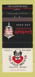 Matchbook Cover - Jolly Brewer Coachlight Restaurant Niagara Falls ON 30 Strike