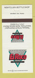 Matchbook Cover - El Roco Nightclub Grand Forks ND 30 Strike