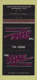 Matchbook Cover - Edge Nite Club San Antonio TX 30 Strike