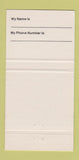 Matchbook Cover - Bandy's Corpus Christi TX Nite Club 30 Strike