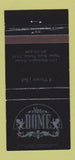 Matchbook Cover - Van Dome Club Miami Beach FL 30 Strike