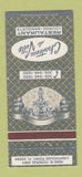 Matchbook Cover - Chateau de Ville Restaurant Lighthouse Point FL 30 Strike