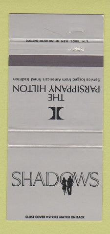 Matchbook Cover - Shadows Parsippany Hilton NJ 30 Strike