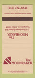 Matchbook Cover - Moonraker Youngstown OH 30 Strike