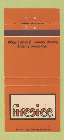 Matchbook Cover - Fireside Wichita KS 30 Strike