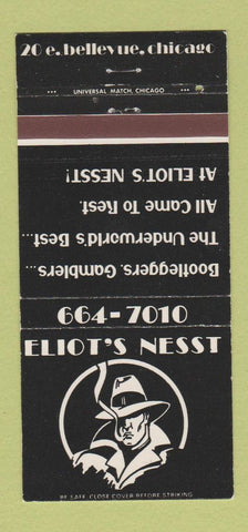 Matchbook Cover - Eliot's Nesst Chicago IL 30 Strike