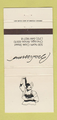 Matchbook Cover - Bronissimo Chicago IL 30 Strike