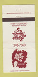 Matchbook Cover - Suzy Wong's Chicago IL 30 Strike