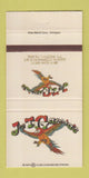 Matchbook Cover - JT Garcia's Fort Worth TX Mexican 30 Strike
