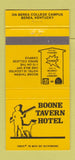 Matchbook Cover - Boone Tavern Hotel Berea KY 30 Strike