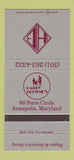 Matchbook Cover - Harry Browne's Annapolis MD restaurant 30 Strike