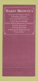 Matchbook Cover - Harry Browne's Annapolis MD restaurant 30 Strike
