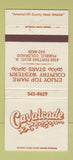 Matchbook Cover - Cavalcade Pueblo Colorado Country Music Club 30 Strike