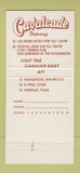 Matchbook Cover - Cavalcade Pueblo Colorado Country Music Club 30 Strike