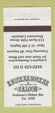 Matchbook Cover - Knickerbocker Saloon Lafayette IN 30 Strike