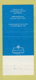 Matchbook Cover - The Schooner Seafood Houston TX WEAR 30 Strike
