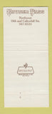 Matchbook Cover - Khyber Pass Pub Philadelphia PA Miss Headly's 30 Strike