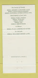 Matchbook Cover - Doral Resort Country Club Miami FL 30 Strike