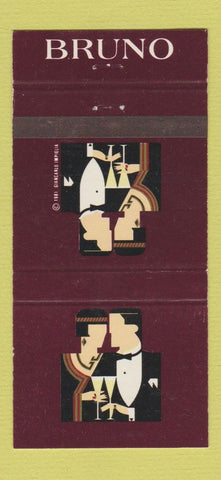 Matchbook Cover - Bruno Ristorante New York City 30 Strike