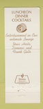 Matchbook Cover - Trattoria Gallo Lincolnwood IL