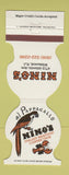 Matchbook Cover - Nino's Wildwood NJ Italian Seafood Al Pappagallo