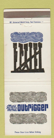 Matchbook Cover - Mark Thomas' Outrigger Monterey CA Tiki