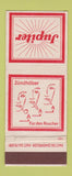 Matchbook Cover - Jupiter German WEAR