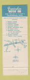 Matchbook Cover - La Rotisserie Normande Framingham MA New Haven CT