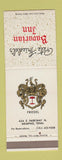 Matchbook Cover - Pete Friedel's Bavarian Inn Memphis TN