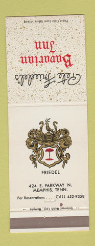 Matchbook Cover - Pete Friedel's Bavarian Inn Memphis TN