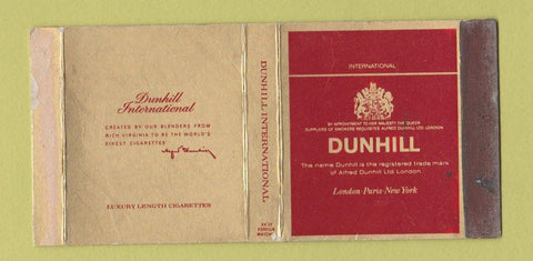 Matchbox - Dunhill Cigarettes Tobacco WEAR